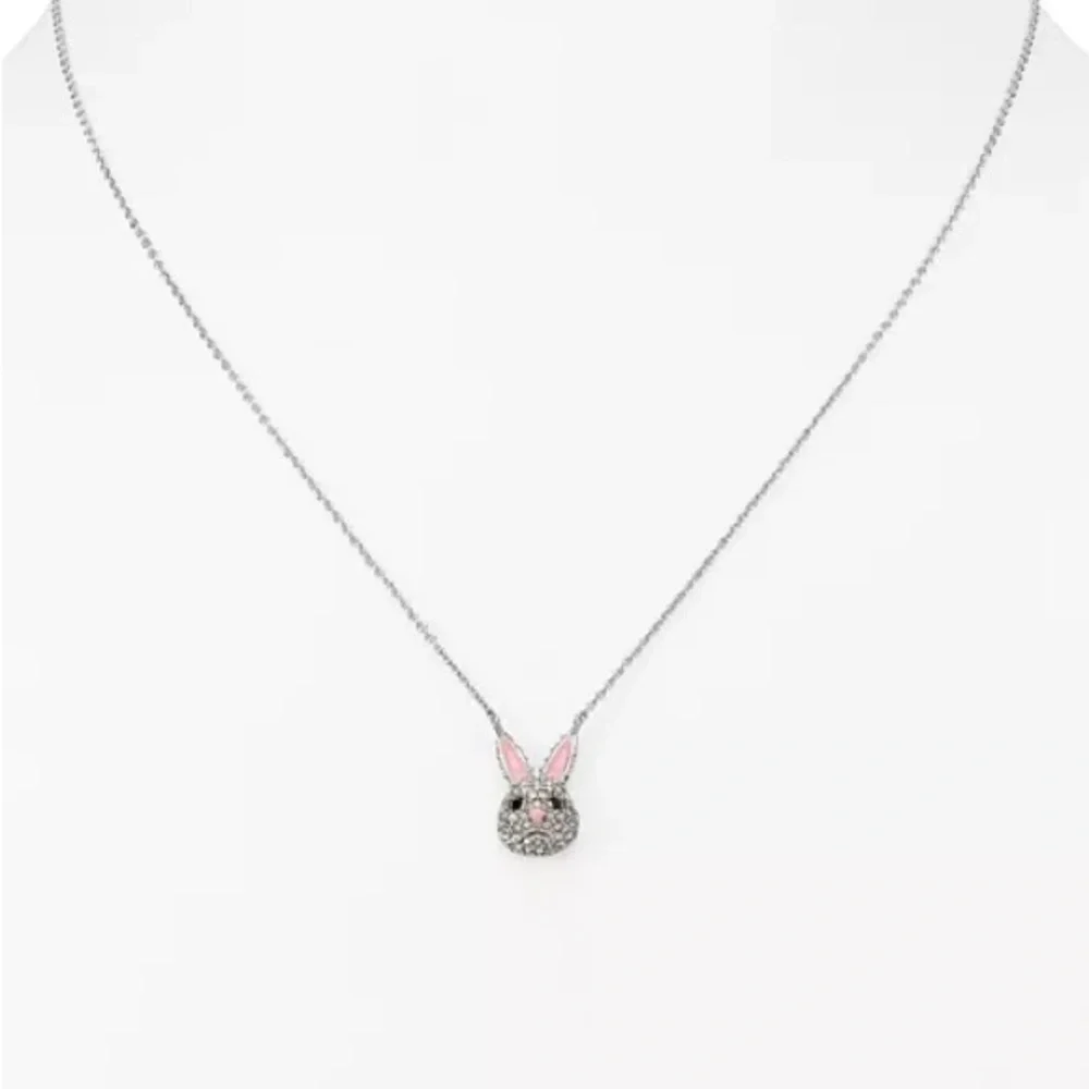 Kate Spade ♠️ Mini Rabbit Pendant Necklace - Picture 1 of 2